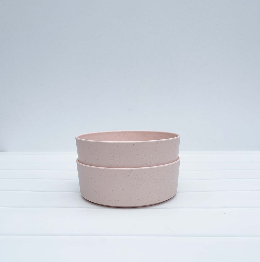 Australian Made Recycled Kids Dinnerware | 2 x Bowls Set | Coral Crush (Coral)