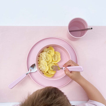 Australian Made Recycled Kids Dinnerware | 2 x Bowls Set | Strawberry Sorbet (Pink)