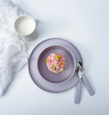Australian Made Recycled Kids Dinnerware | 2 x Bowls Set | Lavender (Lilac)