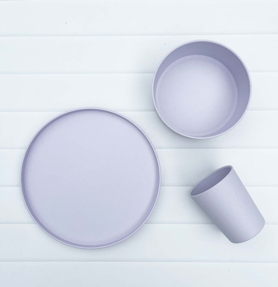 Kids Dinnerware | Gift Set | Lavender (Lilac)