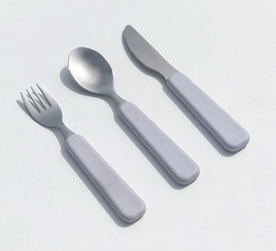 Not Quite Perfect | Children's Cutlery Set | Seashell