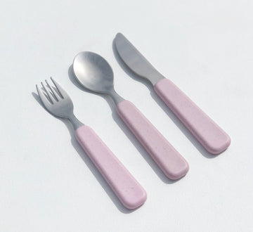 Not Quite Perfect | Children's Cutlery Set | Sunset Rose