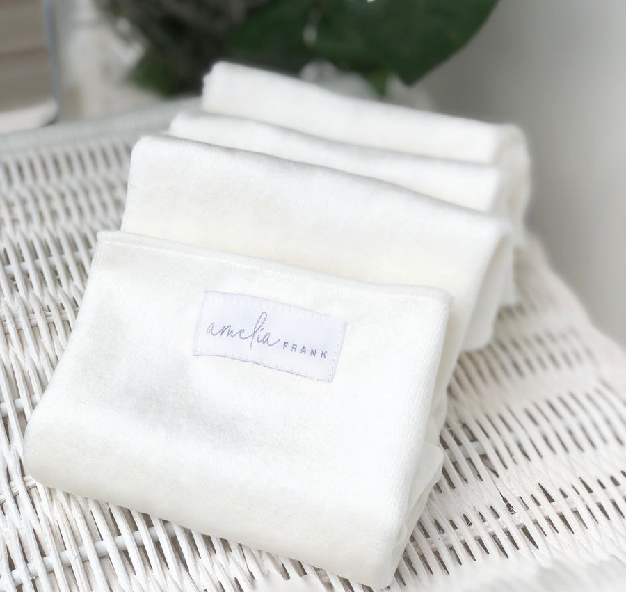 Reusable Bamboo Baby Wipes (10 Wipes)